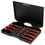 KS Tools 500.7165 Precision Screwdriver Set, 7 Pcs, Ph And Slotted