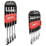 KS Tools 503.4250 Gearplus Combination Ratcheting Spanner Set, 10 Pcs