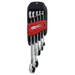 KS Tools 503.5205 Duo Gearplus Combi Spanner Set - Ratchet Mechanism 5 Pcs