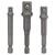 KS Tools 514.1105 Socket Adaptor Set, 3 Pcs, 1/4
