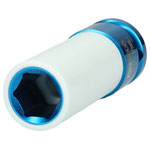 KS Tools 515.2017 1/2 Aluminium Wheel Impact Socket, Deep, 17mm