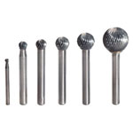 KS Tools 515.3281 Hard Metal Ball Milling Burr Form D, 3mm