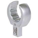 KS Tools 516.2522 9X12mm Open Push Fit Ring Spanner (Box Wrench), 22mm