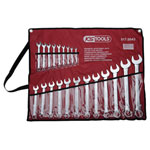 KS Tools 517.0043 Combination Spanners Set, Offset, 21 Pcs 6-32mm