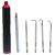 KS Tools 550.1080 Magnet And Hook Tool Set, 6 Pcs