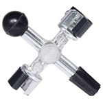 KS Tools 700.1195 Battery Pole And Terminal Cleaning Mill Cross