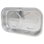KS Tools 800.0151 Stainless Steel Magnetic Tray, 140X240mm
