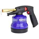 KS Tools 903.5905 Universal Cartridge Soldering Torch With Piezo Ignition, Blue