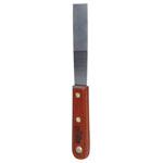 KS Tools 907.2261 Stainless Steel Scraper, 25mm, Wooden Handle