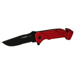 KS Tools 907.2220 Clasp Knife With Lock And Belt Cutter
