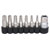 KS Tools 911.1480 5Star Bit Set, 8 Pcs,1/4