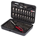 KS Tools 911.2085 1/4" Bit Set, 122 Pcs