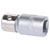 KS Tools 911.4327 1/4 Bit Adaptor Socket With Clamping Ring