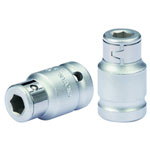 KS Tools 911.4351 1/2 Bit Adaptor Socket, 1/2 X 5/16, 38mm