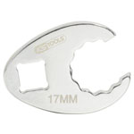 KS Tools 913.3917 3/8 12 Point Crawfoot Wrench, 17mm