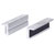 KS Tools 914.0080 Aluminium Bench Vice Protective Jaws - Textured Surface,100mm