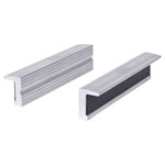 KS Tools 914.0082 Aluminium Bench Vice Protective Jaws - Textured Surface,140mm