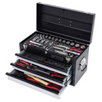 KS Tools 918.0200 1/4+1/2 Chromeplus Universal Tool Set, 99 Pcs