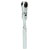 KS Tools 918.1560 1/4 Bit-Joint Reversing Ratchet, Length 119mm