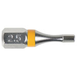 KS Tools 918.3407 1/4 Torsionpower Bit Hexagonal, 25mm, 1,5mm