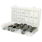 KS Tools 970.0760 Assortment Composite Sealing Rings, Ø 6-24mm, 150 Pcs