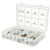 KS Tools 970.0830 Assortment Single Ear Hose Clamps, Ø 5.8-21mm, 170 Pcs