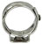 KS Tools 970.0830 Assortment Single Ear Hose Clamps, Ø 5.8-21mm, 170 Pcs