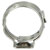 KS Tools 970.0830 Assortment Single Ear Hose Clamps, Ø 5.8-21mm, 170 Pcs