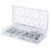 KS Tools 970.0060 Spring Split Pins Assortment, 1.8X33-3.9X75, 150 Pcs