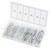 KS Tools 970.0060 Spring Split Pins Assortment, 1.8X33-3.9X75, 150 Pcs