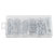 KS Tools 970.0060 Spring Split Pins Assortment, 1.8X33-3.9X75, 150 Pcs