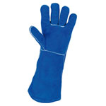 KS Tools 985.7040 Welding Leather Gloves, Long, Extra Long