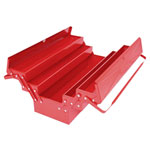 KS Tools 999.0125 Sheet Steel Toolbox, 5 Compartments, 550mm