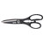 kwb 27195 all-purpose scissors 215mm stainless steel wavy edge opener