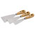kwb 029997 Trowel set flexible Metal Wood handle 3 pcs rust-resistant