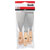 kwb 029997 Trowel set flexible Metal Wood handle 3 pcs rust-resistant