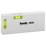 kwb 065010 Mini spirit level 100mm with vertical & horizontal levels