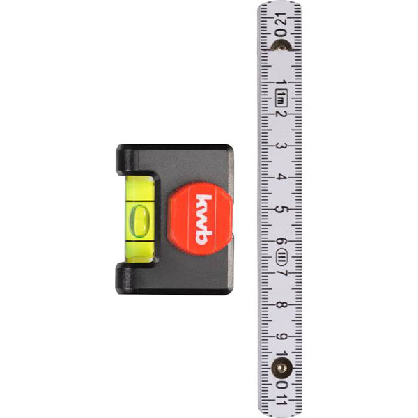 kwb 092400 yardstick spirit level 1m plastic CE Class III accuracy