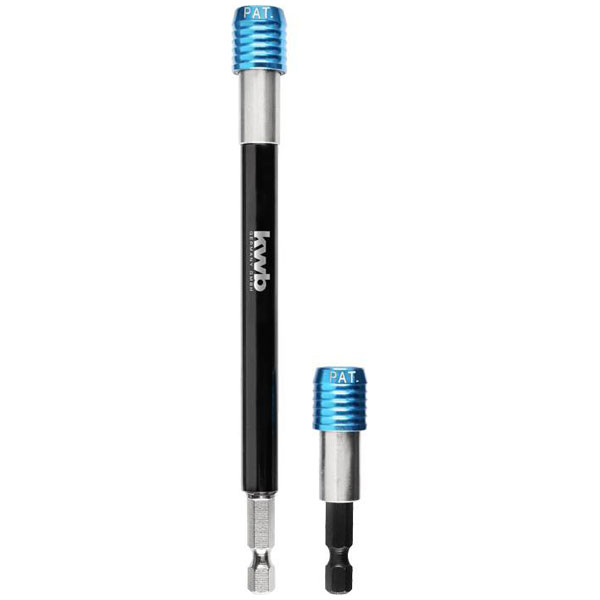 kwb 100790 Quick-Change Bit Holder 1/4" Long Magnetic 2 pcs