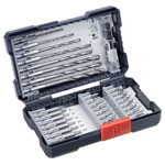 kwb 108940 Drill Bit set 33-piece common sizes quick-change holder