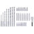 kwb 108940 Drill Bit set 33-piece common sizes quick-change holder