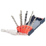 kwb 109155 HSS Drill Bit Set 9pcs 3-8mm with 1/4 Hex Adapter
