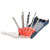 kwb 109155 HSS Drill Bit Set 9pcs 3-8mm with 1/4 Hex Adapter