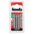 kwb 121340 Hex Bit T 40 steel 3 pc 1/4 E 6.3 shaft satin finish