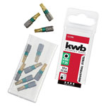 kwb 124296 TX Bit set 10 pcs titanium-coated colour-coded durable