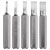 kwb 128540 Bit set micro Bits flat-tip drive TQ 60 steel satin finish