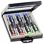 kwb 146200 Screwdriver Set CV-steel 2-component handle 7 pcs