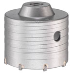 kwb 175180 hollow Drill Bit: 82mm Carbide M16 thread for masonry