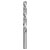 kwb 205008 HSS Twist Drill Bit 0.8mm 30mm DIN 338 cross-grinding