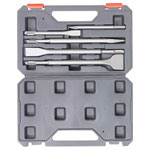 kwb 240285 chisel set 5-piece 40Cr steel SDS Plus HRC 50+3 with case